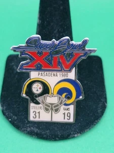 Starline SuperBowl Pin Set Individual Pin - 1980 Super Bowl XIV Steelers vs Rams - Bild 1 von 3