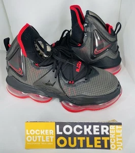 Nike LeBron XIX EP Bred Men’s Basketball Shoes DC9340-001 Black/Red Size 11.5 - Picture 1 of 16