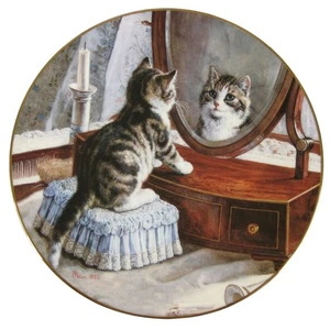 Who'sThe Fairest of Them All Collector Plate Victorian Cat Capers Frank Patton - Picture 1 of 5