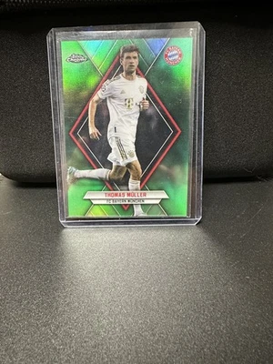 Topps Fc Bayern München Chrome Thomas Müller Numbered /25 Green  - Bild 1 von 2