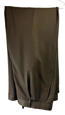 Pantalones de vestir Van Heusen marrón para hombre - Talla: 36W x 34L - 36" cintura Foto 1 de 4