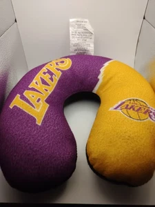 Vintage Los Angeles Lakers NBA Relaxation U-Neck Travel Pillow Purple / Gold - Picture 1 of 6