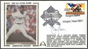 Estampilla firmada por Randy Johnson 1995 All Star Game Gateway Cachet Seattle Mariners - Imagen 1 de 4