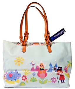 NWT Disney Parks - Dooney & Bourke "It’s A Small World" Tote Bag Purse - Picture 1 of 2
