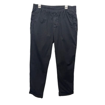 Pantalón James Perse LA Hombre Algodón Lino Puños Negro Talla 3 Foto 1 de 4