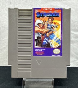 Strider NES 1989 Capcom, Nintendo Retro 8 Bit Gaming 