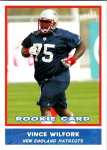 2004 Topps Bazooka NFL #171 Vince Wilfork RC Rookie Card New England Patriots - Picture 1 of 2