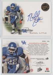 2008 Press Pass Signings Bronze Rafael Little #PPS-RL Rookie Auto RC
