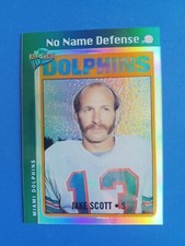 2005 TOPPS ALL TIME FAN FAVORITES JAKE SCOTT #48 REFRACTOR #79/99 MIAMI DOLPHINS