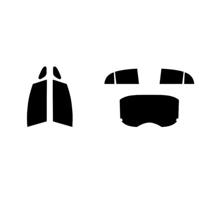 Kit de película de tinte de ventana precortada completa para Mitsubishi i-MiEV 5 puertas hatchback 2009-16 Foto 1 de 4