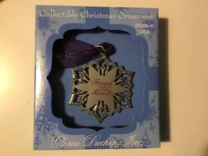 Gloria Duchin Schneeflocke - Freundschaftsornament - Bild 1 von 3