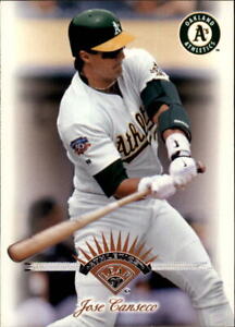 1997 Leaf Oakland Athletics Baseball Card #206 Jose Canseco