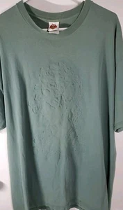 Taz Looney Tunes Warner Bros T-shirt Pressed 3D Front Imprinted 90's Rare Retro. - Picture 1 of 11