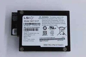 New 2024 81Y4451 BAT1S1P LSI BBU08 IBM M5000 M5014 M5015 9260 9261 9280 Battery - Picture 1 of 3