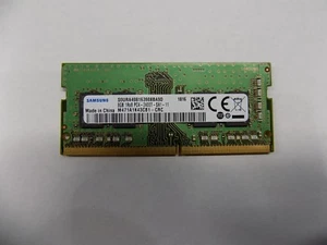 Samsung 8GB DDR4 1RX8 PC4-2400T-SA1-11 SoDimm Memory RAM M471A1K43CB1-CRC  - Picture 1 of 2