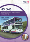 FIRST BUS TIMETABLE - 43/X43 - BO'NESS-EDINBURGH - AUGUST 2006