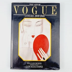 The Art of Vogue Covers 1909-1940 by William Packer Hardcover Illustrated 1985 - Picture 1 of 24