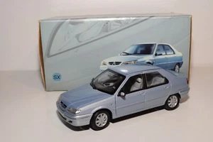 A80 1:18 DONGFENG DEALER CITROEN ZX ELYSEE METALLIC LIGHT BLUE MIB - Picture 1 of 18