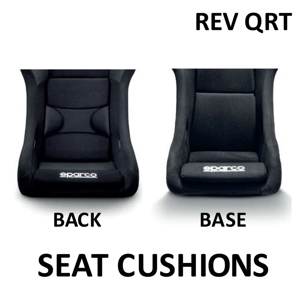 Sparco Seat Cushions for REV QRT Racing Seat to Improve Comfort and Fit — 第 1/4 张图片