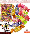 1.5kg ASSORTED FRUIT CHEWS Wholesale Pick N Mix Wedding Party Retro Sweets