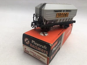 Jouef Playcraft P647 HO Gauge Algeco Cereal Hopper Wagon Grey Excellent Boxed - Picture 1 of 17