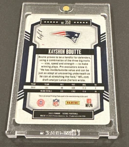 2023 SCORE KAYSHON BOUTTE PRINTING PLATE SSP RC #’d 1/1! PATRIOTS - Picture 1 of 9