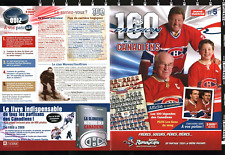 2008-2009 Canadiens 100 Years of Passion Poster #5 100 Legends (400359)