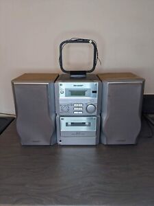 SHARP XL-30H Micro HiFi Component System CD Player AM FM Radio (Read Description