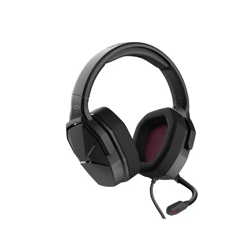 TRUST CUFFIE GXT4371 WARD GAMING CON MICROFONO BLACK 23799 - Immagine 1 di 1