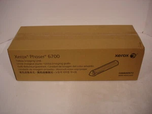 UNIDAD DE BATERÍA DE IMAGEN AMARILLA GENUINA XEROX 108R00973 para PHASER 6700 - Imagen 1 de 2