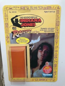 FIGURA DE MADERA DE RAVEN INDIANA JONES MARION NUEVA ESTILO VINTAGE CARDBACK Kit de Restauración - Imagen 1 de 2