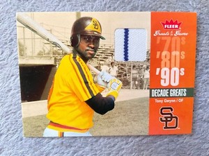 Tony Gwynn #DEC-TG - 2006 Flreer Greats of the Game - Decade Greats (Padres)
