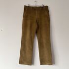 Barbour Tan Brown Corduroy Trousers Waist 34”. Leg 30” Zip Fly Straight Cords