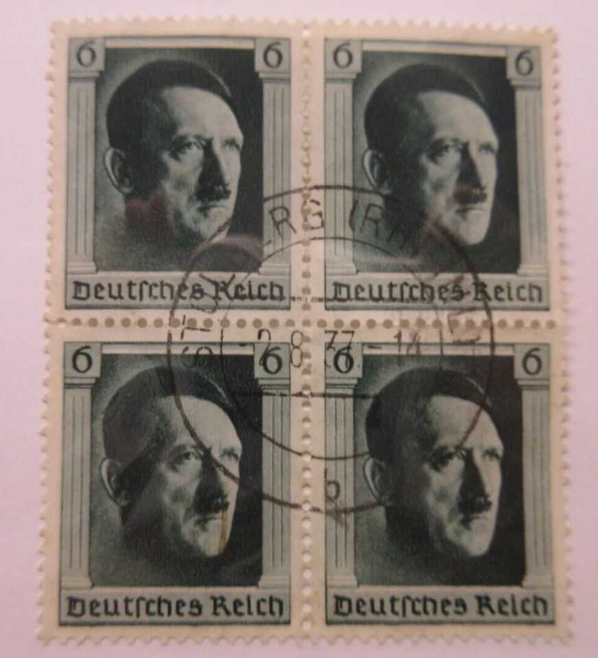 GERMANY, Scott: B102a block of 4, USED Cat $6 - Image 1 of 1