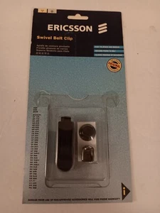 Ericsson Handy schwarz drehbarer Gürtelclip mit Klebelasche New Old Stock - Bild 1 von 6