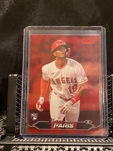 Kyren Paris 2024 Topps Stadium Club Red Foil (RC) - Angels - Picture 1 of 2
