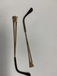 SERGIO TACCHINI ST 1084-S T802 GOLD 130mm TEMPLE ARM PARTS OB67 - Picture 1 of 5