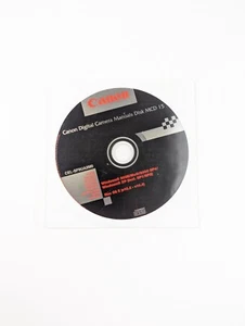 Software CD Canon Digital Camera Manual Disk for Digital Ixus 900Ti MCD 15 - Picture 1 of 7
