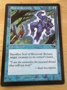 Seal of Removal Nemesis #42 MTG Magic the Gathering - Picture 1 of 2