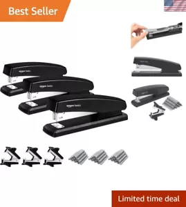 Basic Stapler Value Pack: 3 Staplers, 3000 Staples, & Removers for Every Use - Picture 1 of 9
