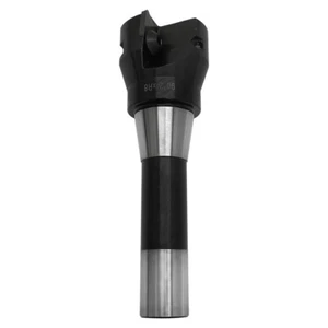 90 Degree 2'' x R8 Shank Indexable End Mill 3 TPG322 Inserts Milling Lathe - Picture 1 of 3