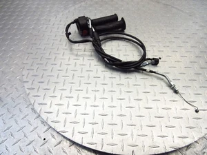 2011 08-11 SUZUKI BANDIT 1250 GSX1250F OEM RIGHT HANDLEBAR SWITCH CABLES GRIPS - Picture 1 of 10