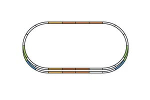 PIKO 55340 HO Scale Track Set E - Picture 1 of 1