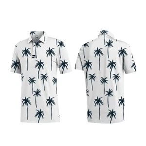 Palm Tree Men's Polo - Picture 1 of 1