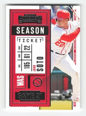 2020 Panini Contenders #45 Juan Soto Near Mint or Better - Image 1 of 2