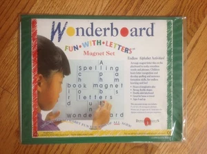 WONDERBOARD Magnet Set SPASS MIT BUCHSTABEN Alphabet von Dowling Magnets ~ NEU ~ Neu in Verpackung - Bild 1 von 2