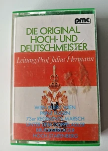 Die original Hoch- und Deutschmeister / Prof.Julius Hermann Musikkassette 1974 - Bild 1 von 2