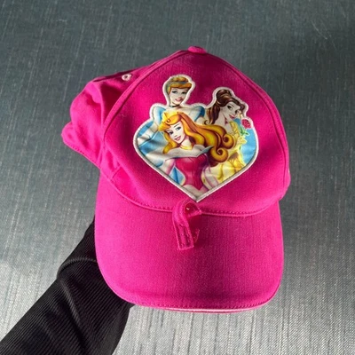 Gorra Walt Disney World Niño Pequeño Rosa Aurora Belle Cenicienta 100% Algodón Foto 1 de 4