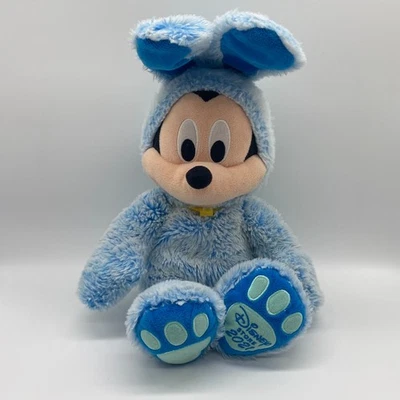 Disney Store 2021 Mickey Mouse Plüschfigur Osteredition Hasenkostüm Kuscheltier - Bild 1 von 4