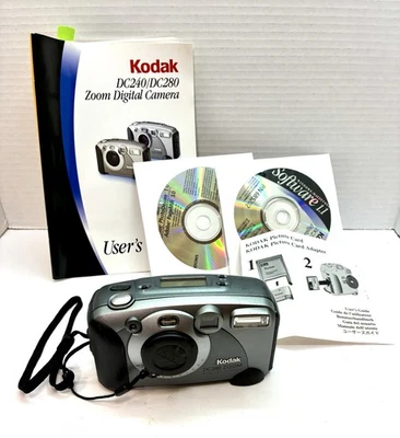 Kodak Camera DC 280 Zoom Digital  Memory Card User Guide Disc VtG - Image 1 of 4